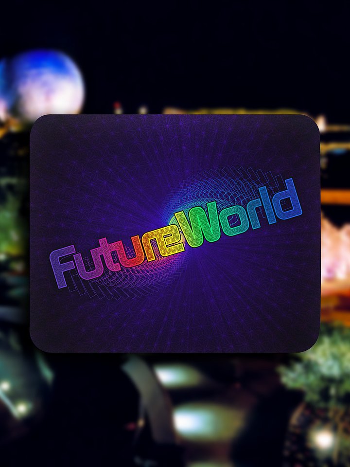 Chromatic Future World Mouse Pad product image (2)