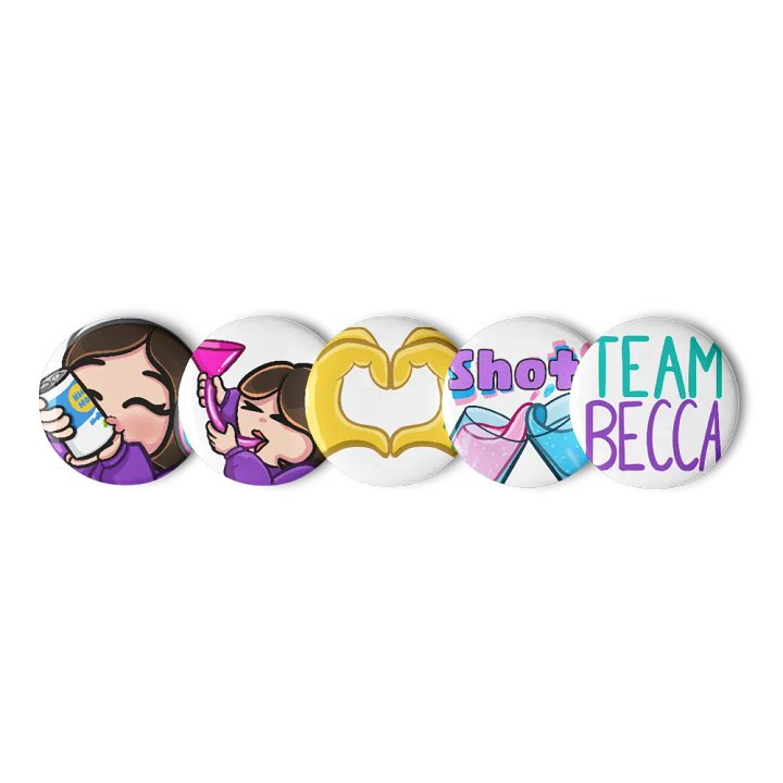 TeamBeccae Pins product image (2)