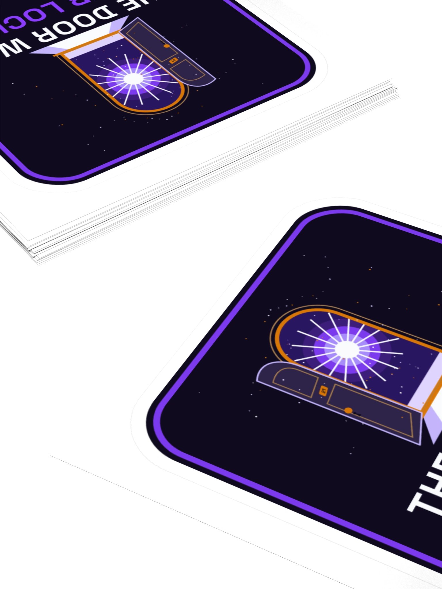 The Door Was Never Locked Sticker product image (4)