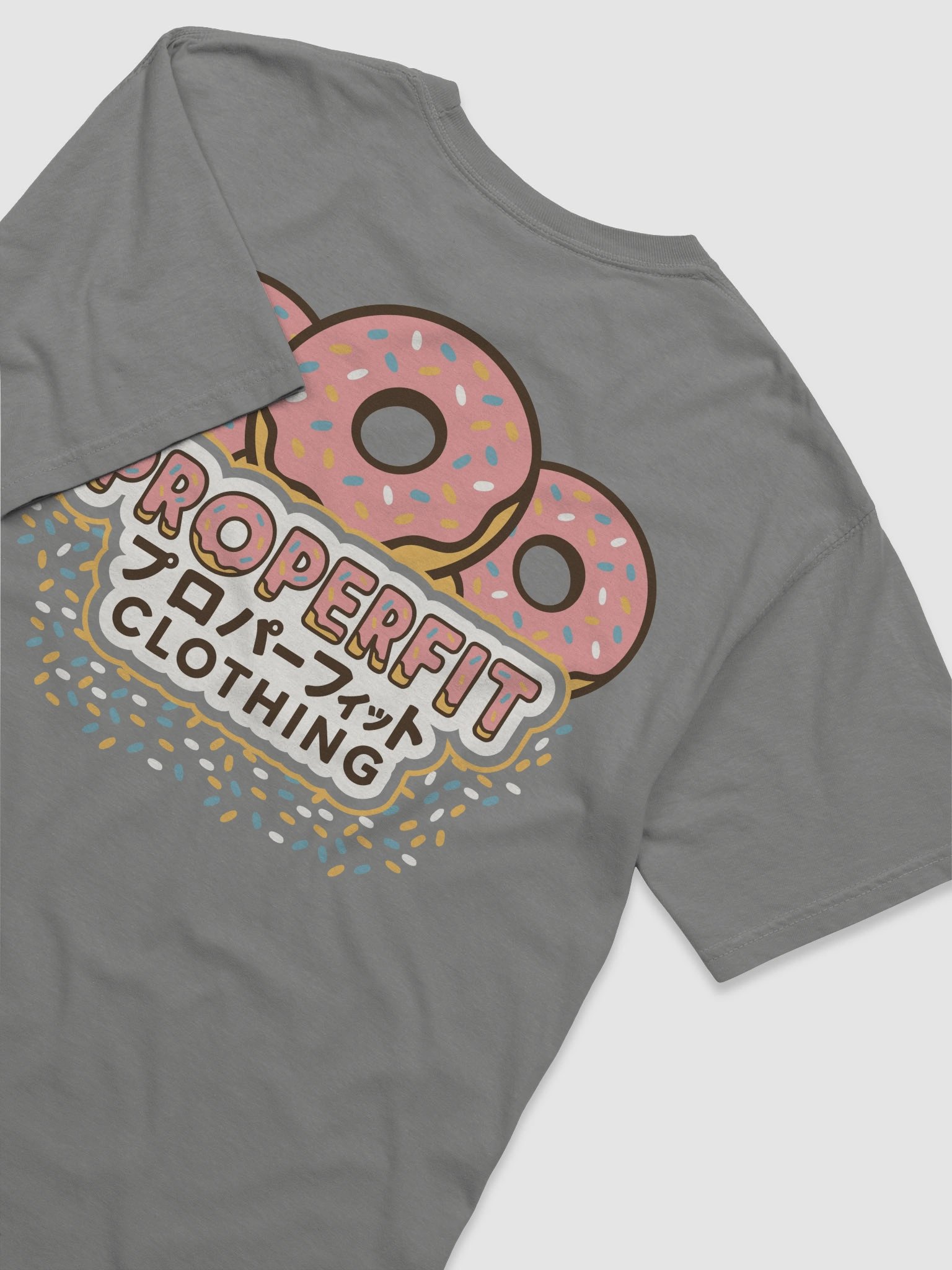 Pink Sprinkle Donut Summer Tee product image (16)