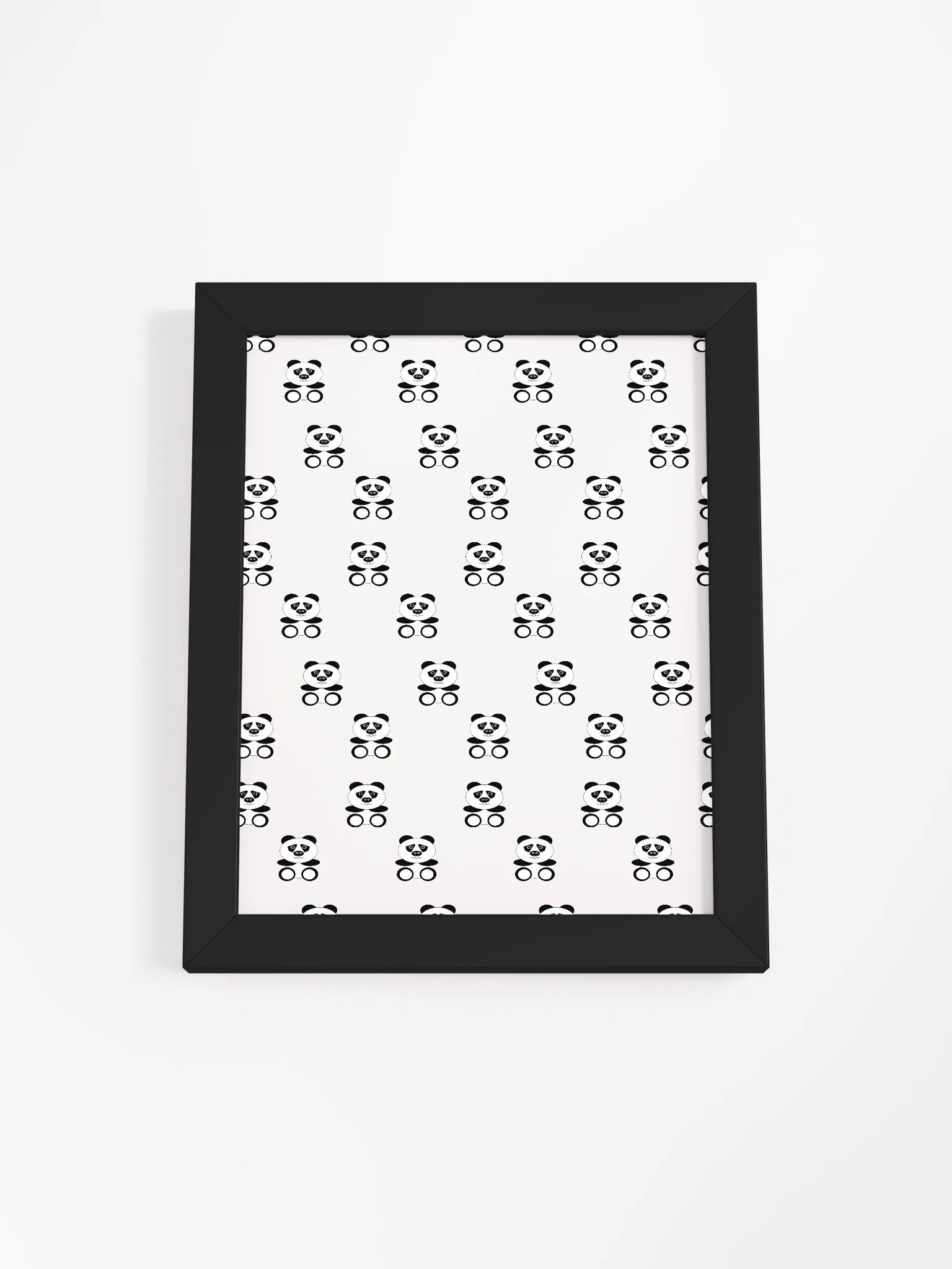 Panda Party Framed Matte Poster product image (1)