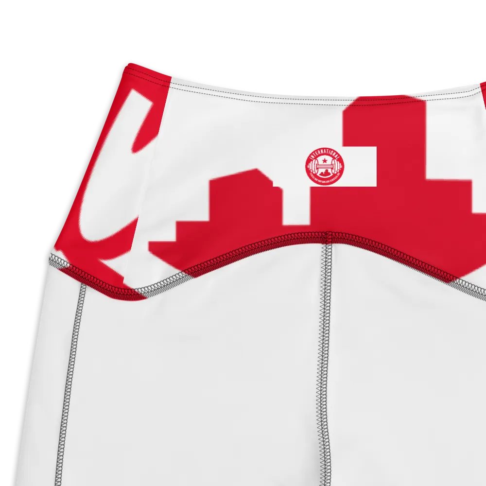 IFBNewsfeed.Org's All-Over Print Crossover Leggings with Pockets product image (4)