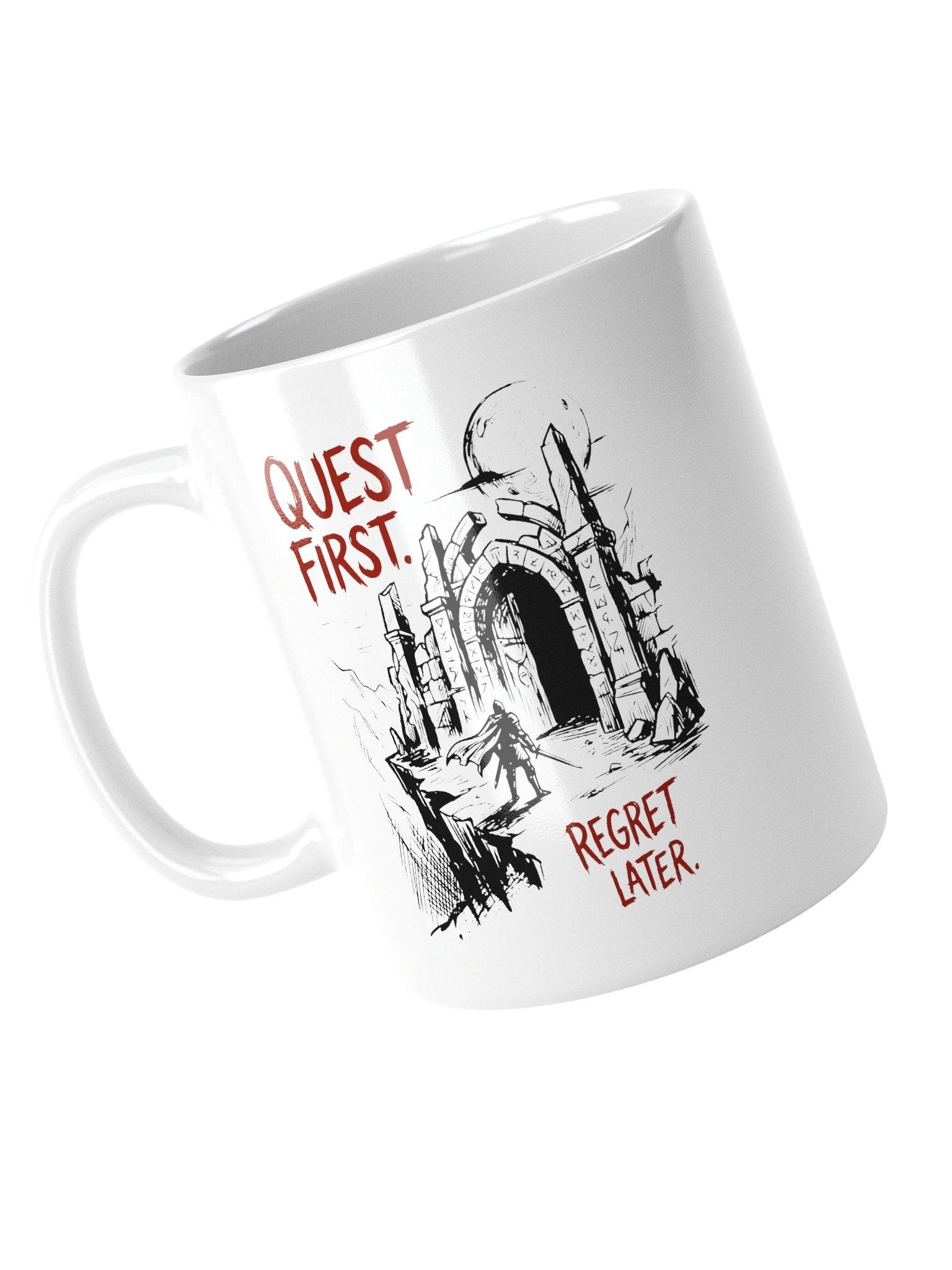 Quest First. Regret Later Mug product image (5)