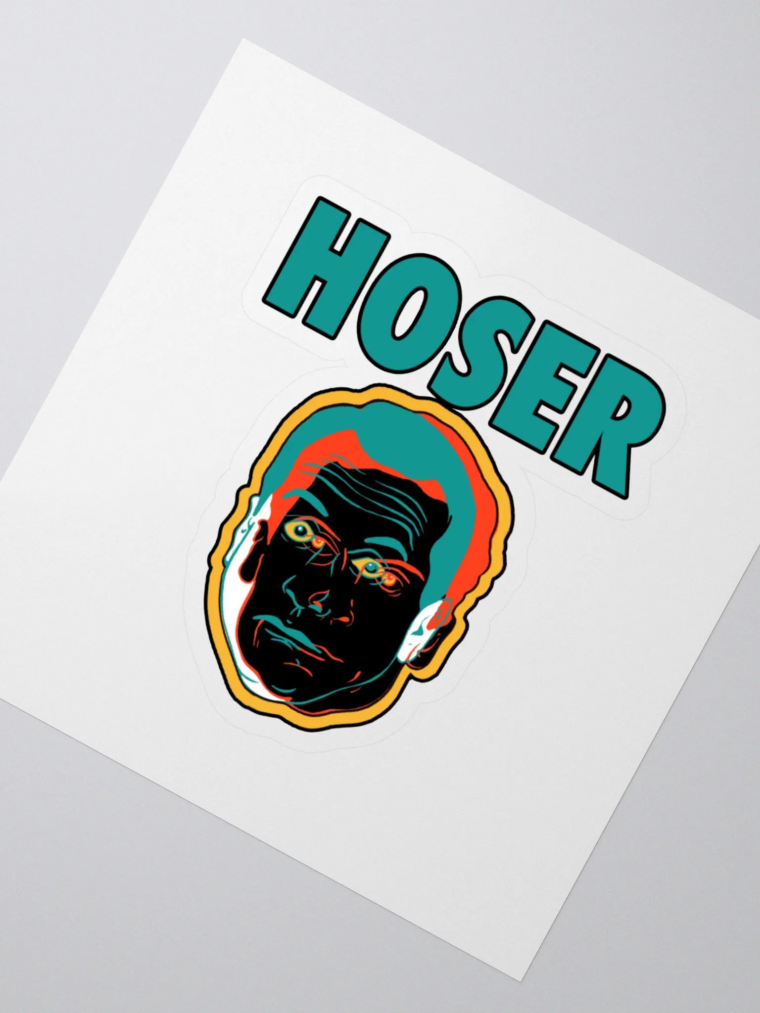 Hoser Members Only Sticker product image (2)