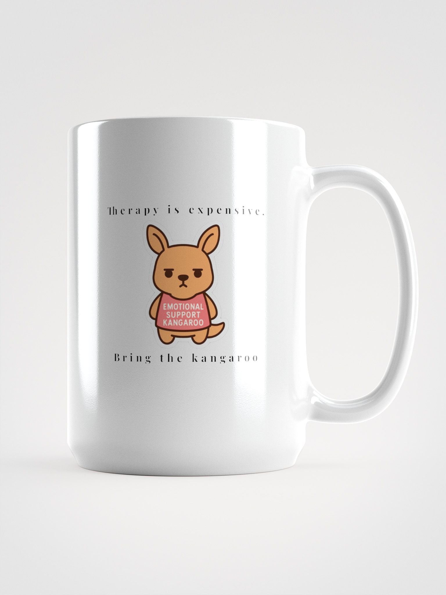 Emotional support kangaroo Mug product image (1)