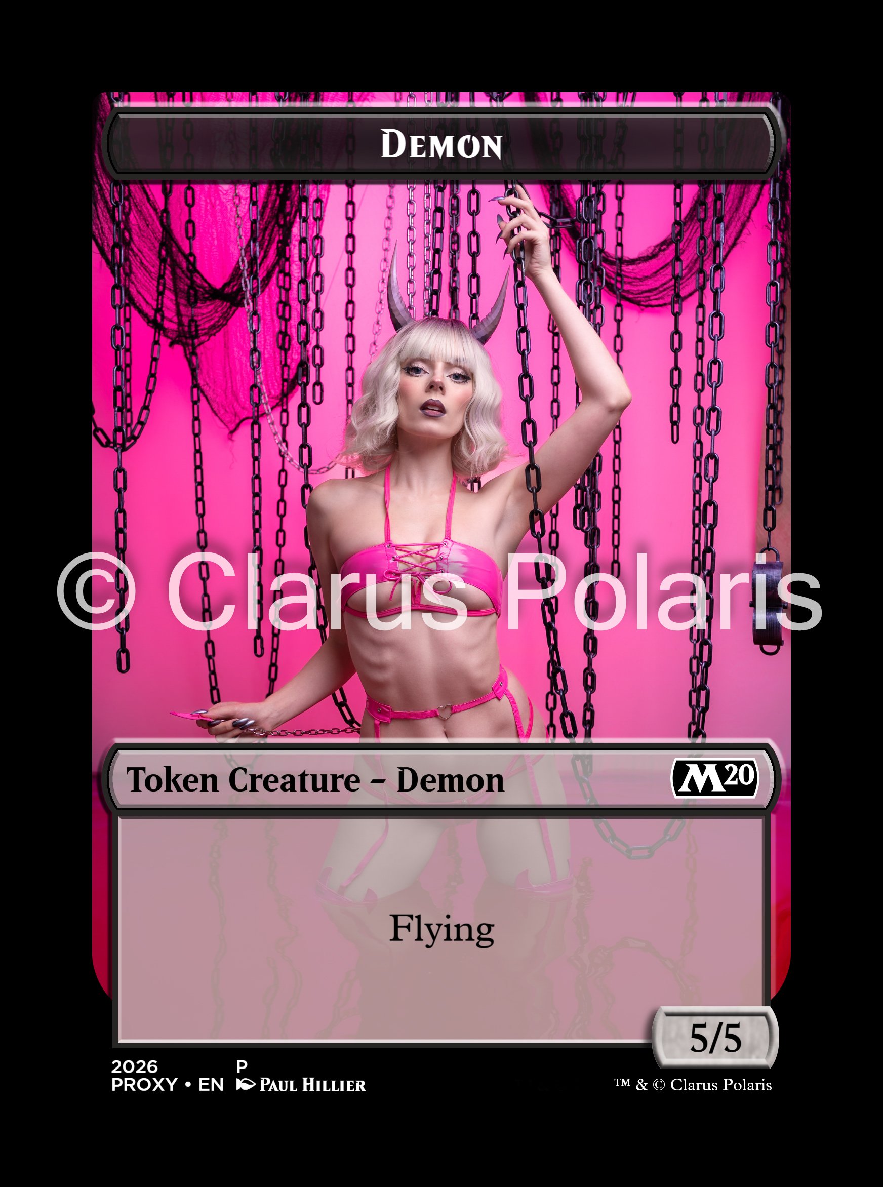 Magic Token Card ( Demon & Angel ) product image (1)