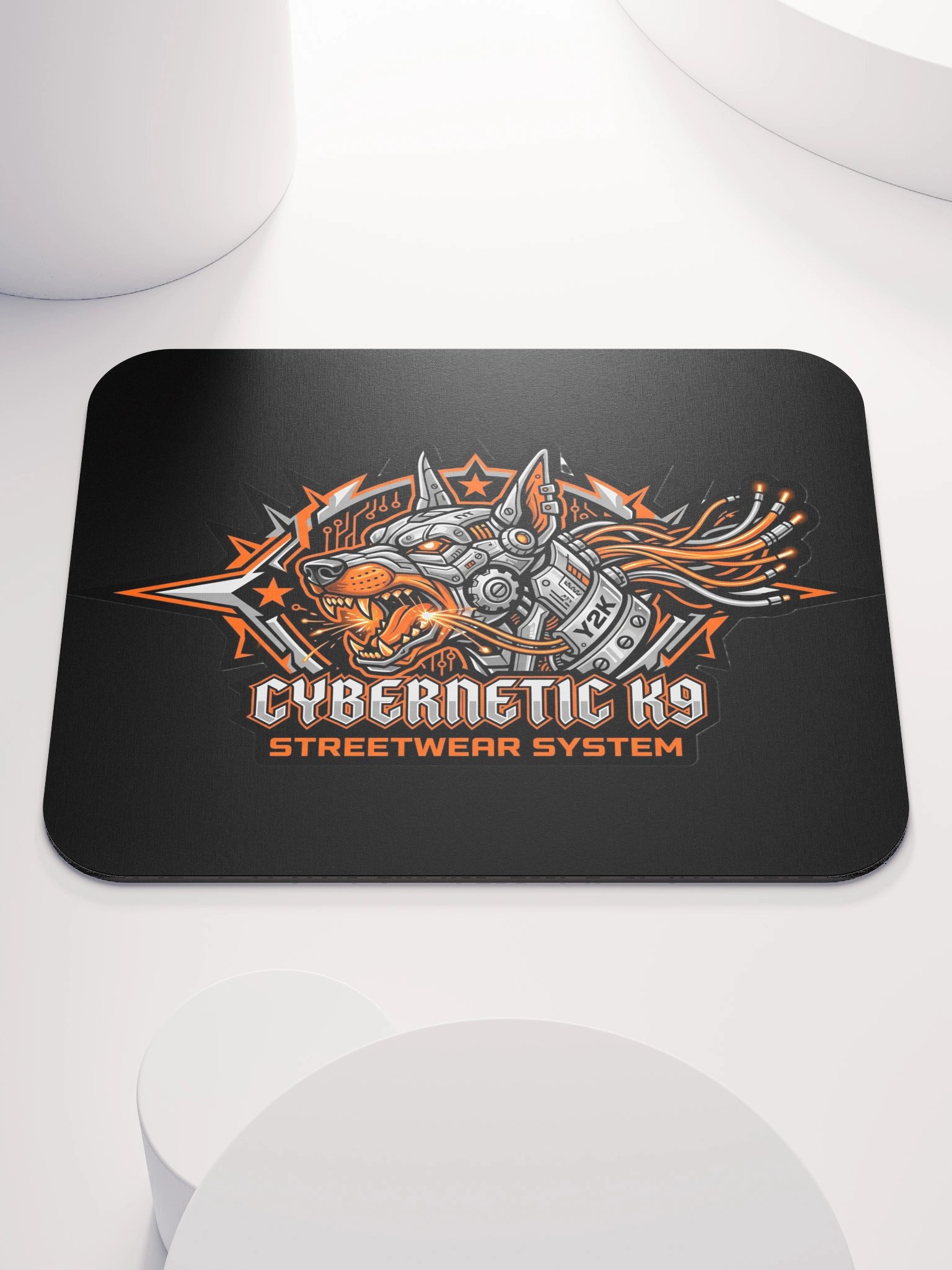 Cybernetic K9 Streetwear Mouse Pad product image (1)