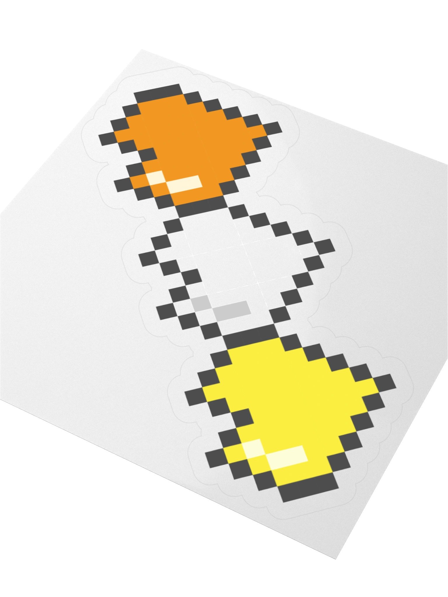 Maverique Pixel Hearts Sticker product image (11)