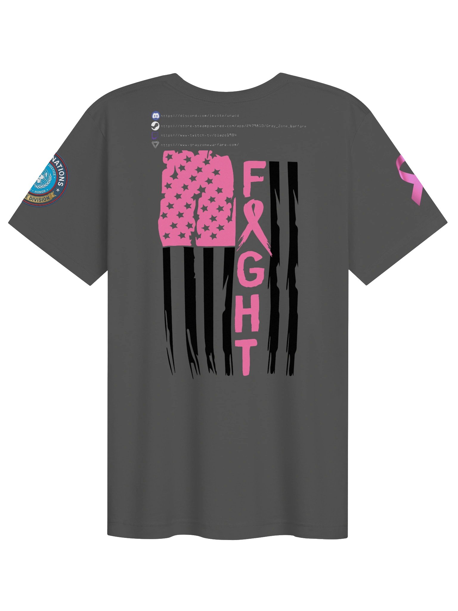 United Nations War Crime Division - Breast Cancer Awareness (Type 06) product image (2)