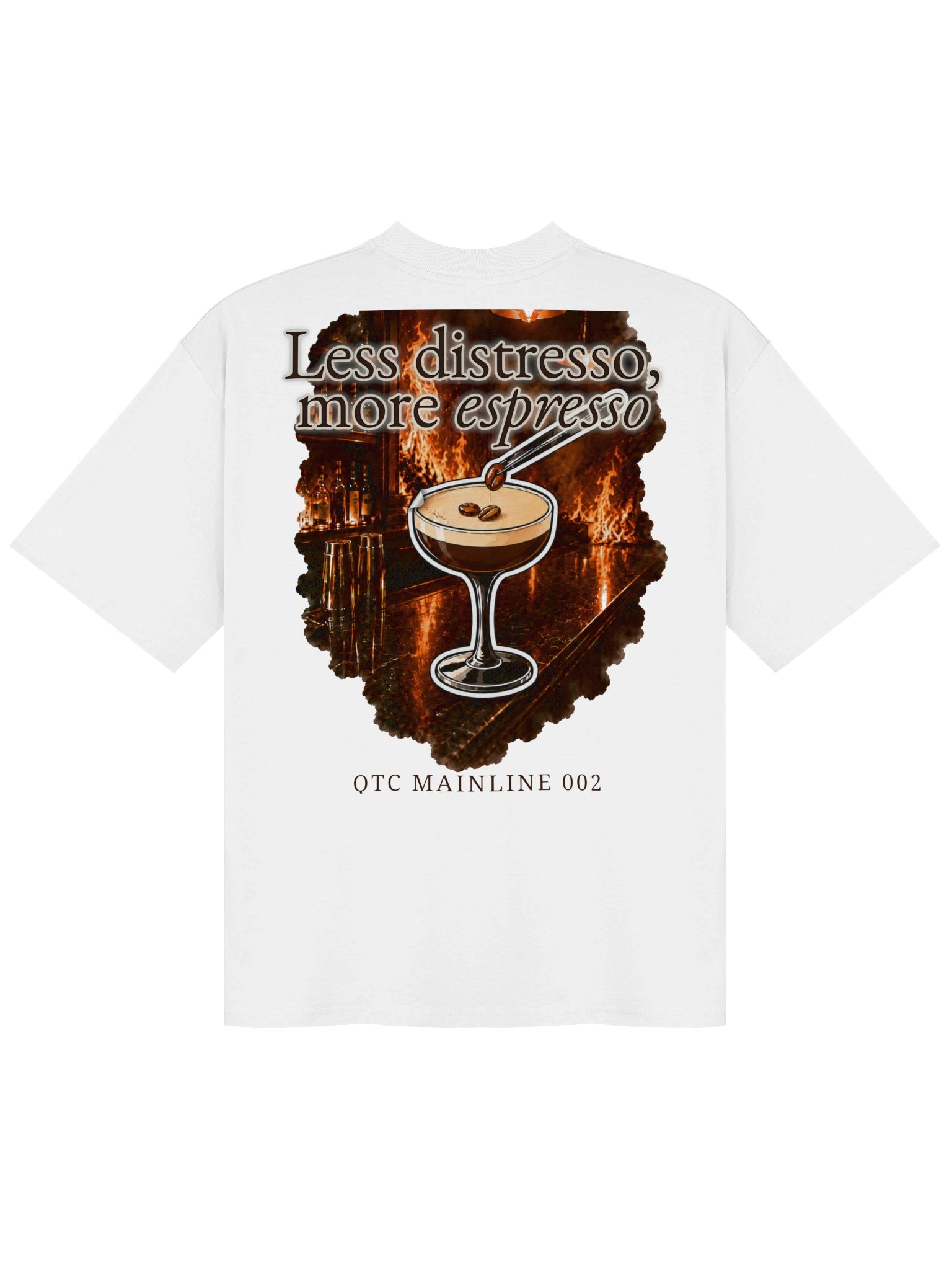 QTC Mainline 002 — Less Distresso Tee product image (1)