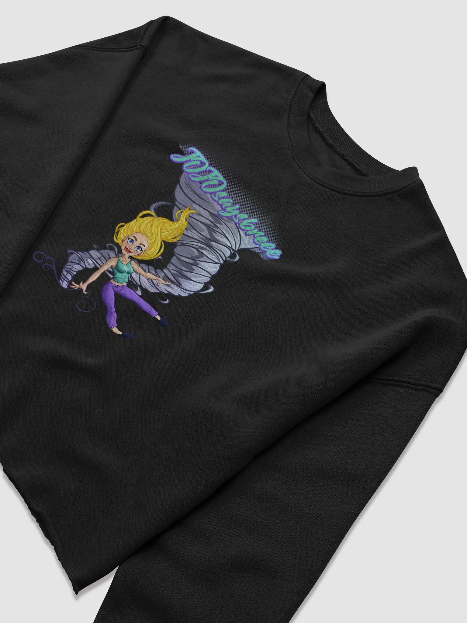 NEW! Storm Mom Crop Sweatshirt product image (5)