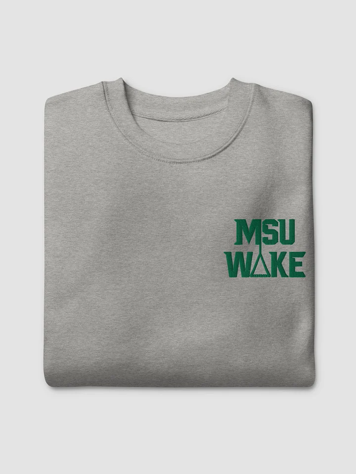 MSU Wake Lake Lansing Crewneck (Light) product image (1)