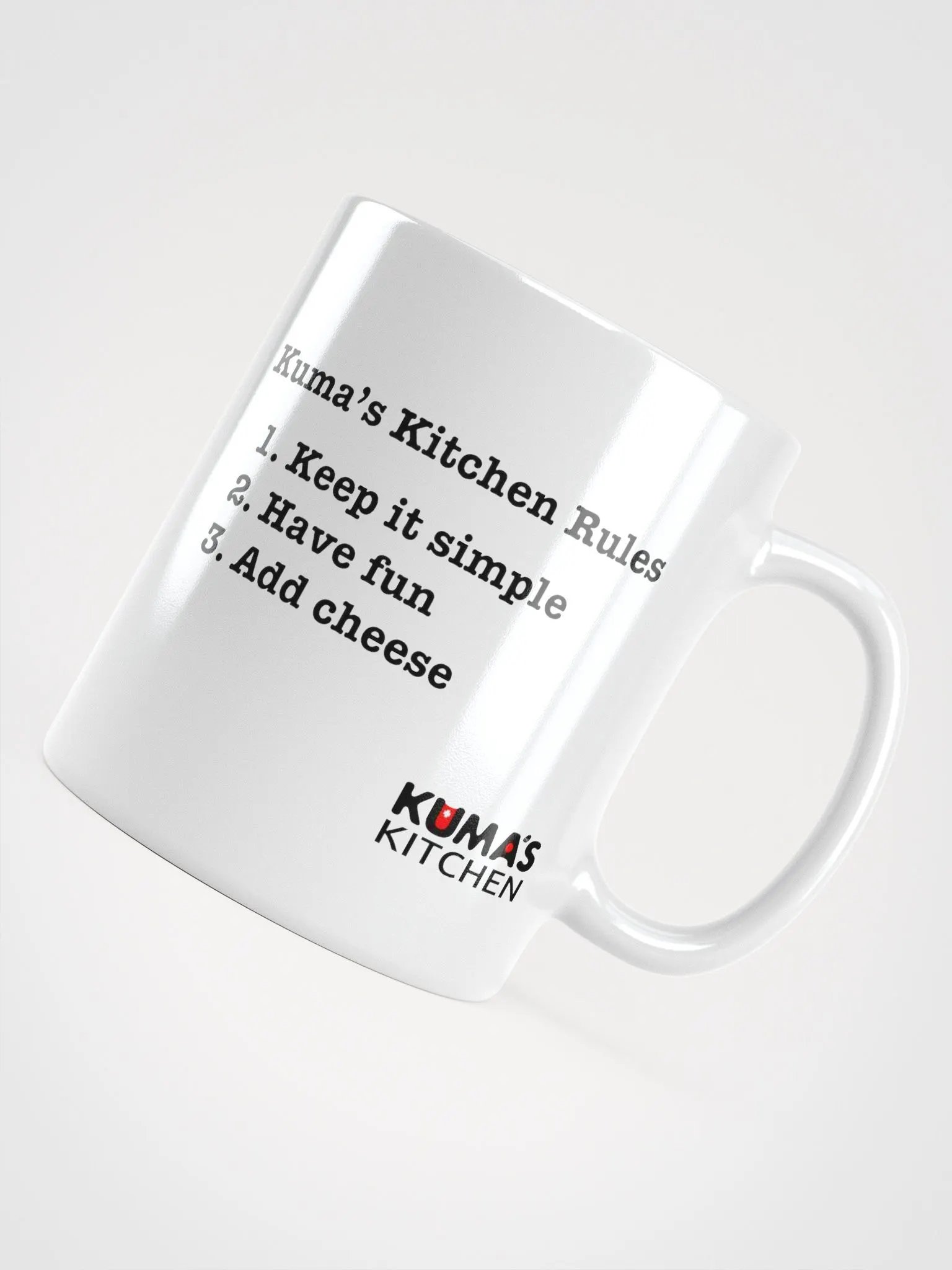 Kuma's Kitchen Rules Mug product image (1)