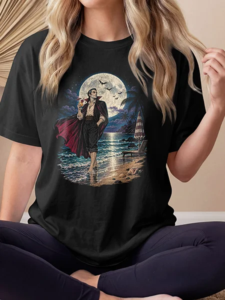 Dracula After Dark — Monster Off Duty Tee product image (2)