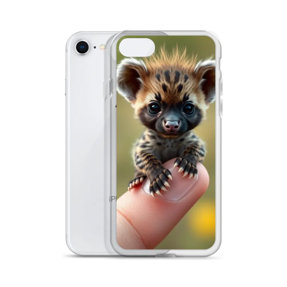 Tiny Wild Hyena iPhone Clear Case product image (51)