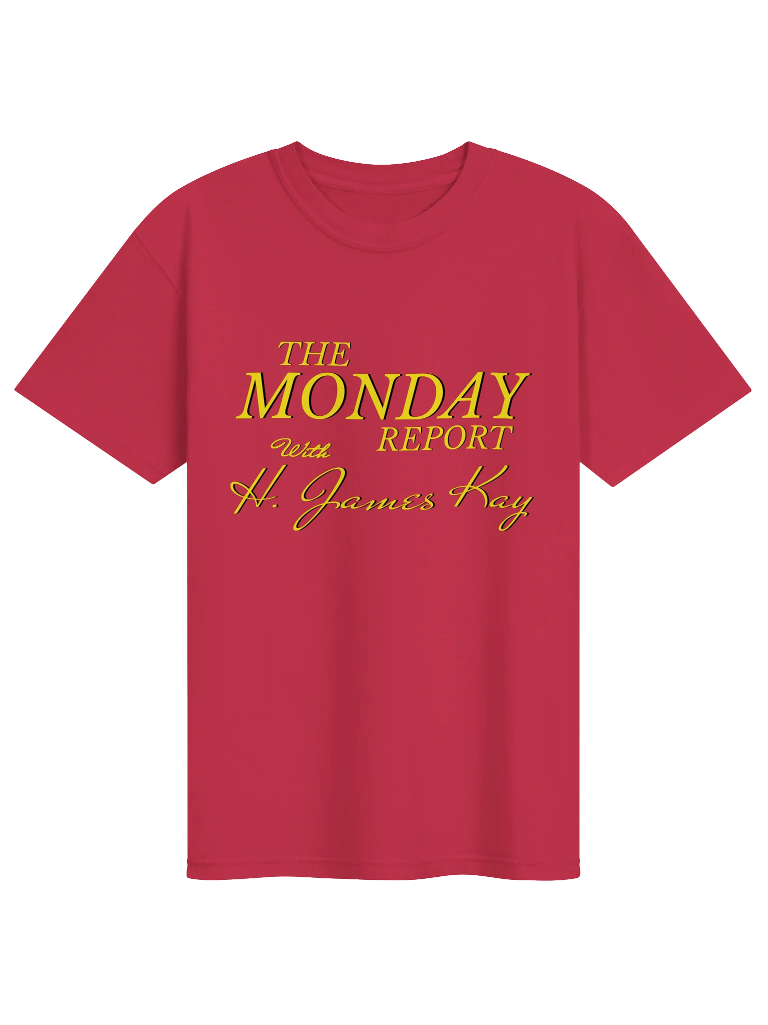 The Monday Report Tee Shirt product image (17)