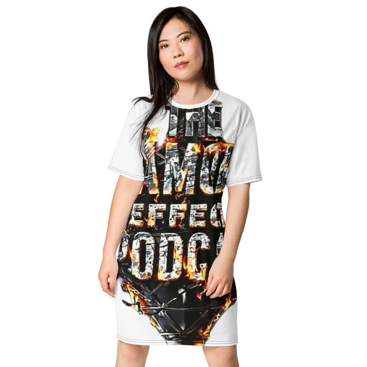 The Diamond Effect All-Over Print T-Shirt Dress (3) product image (1)