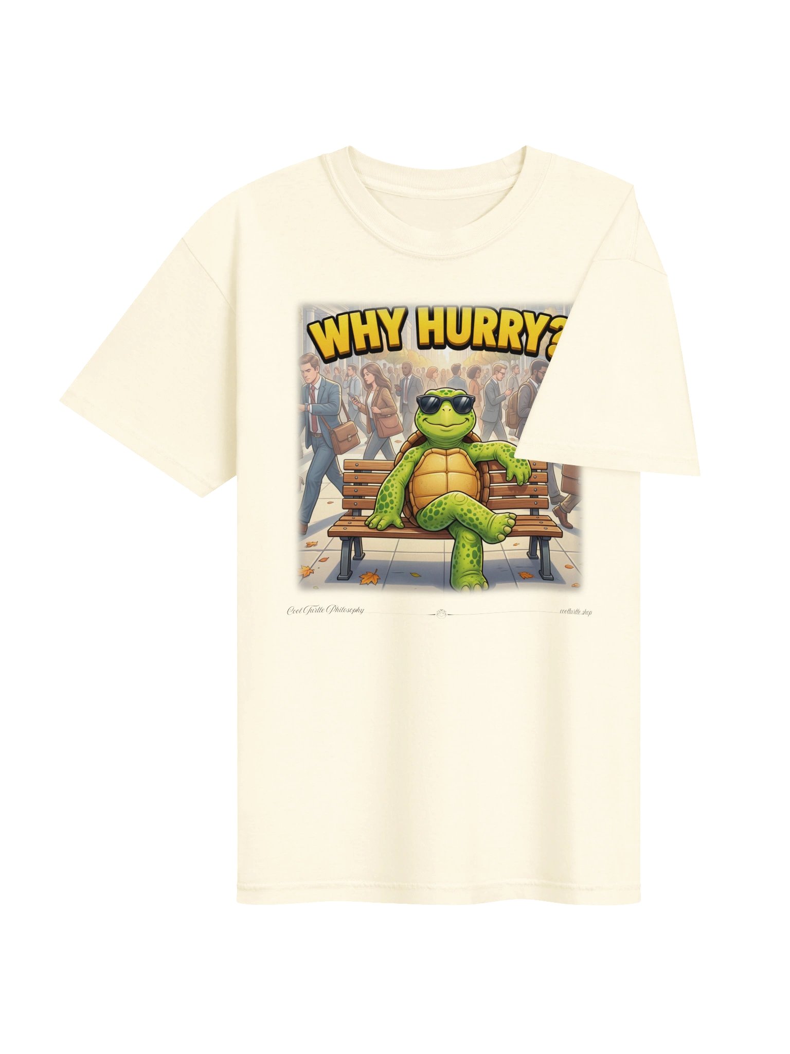 WHY HURRY? — Comfort Colors 1717 Heavyweight T-Shirt product image (2)