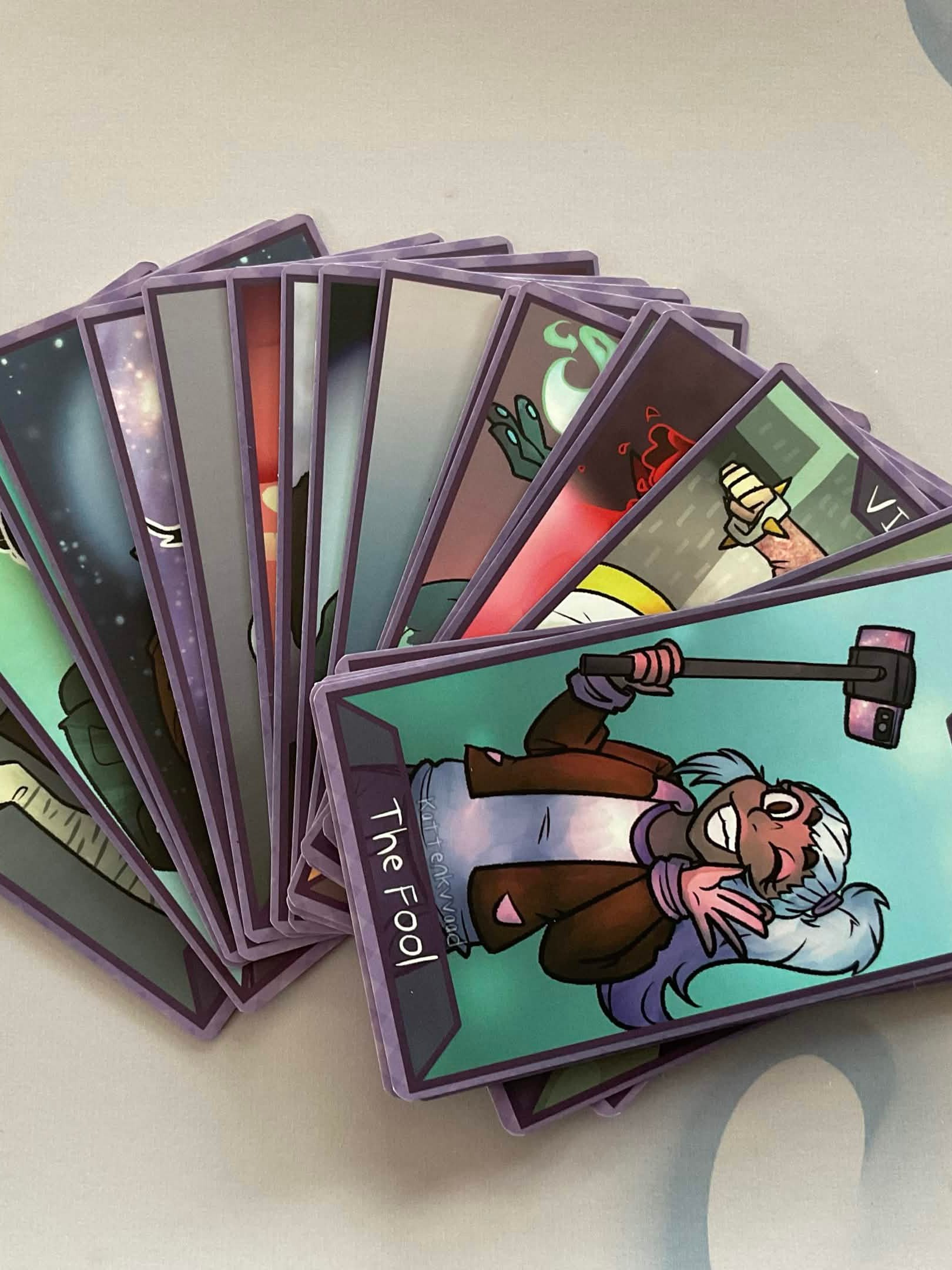 Original Characters - Major Arcana Tarot Deck product image (2)