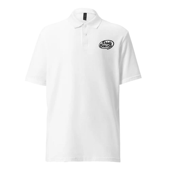 Pointy Bois Polo Tee White product image (1)