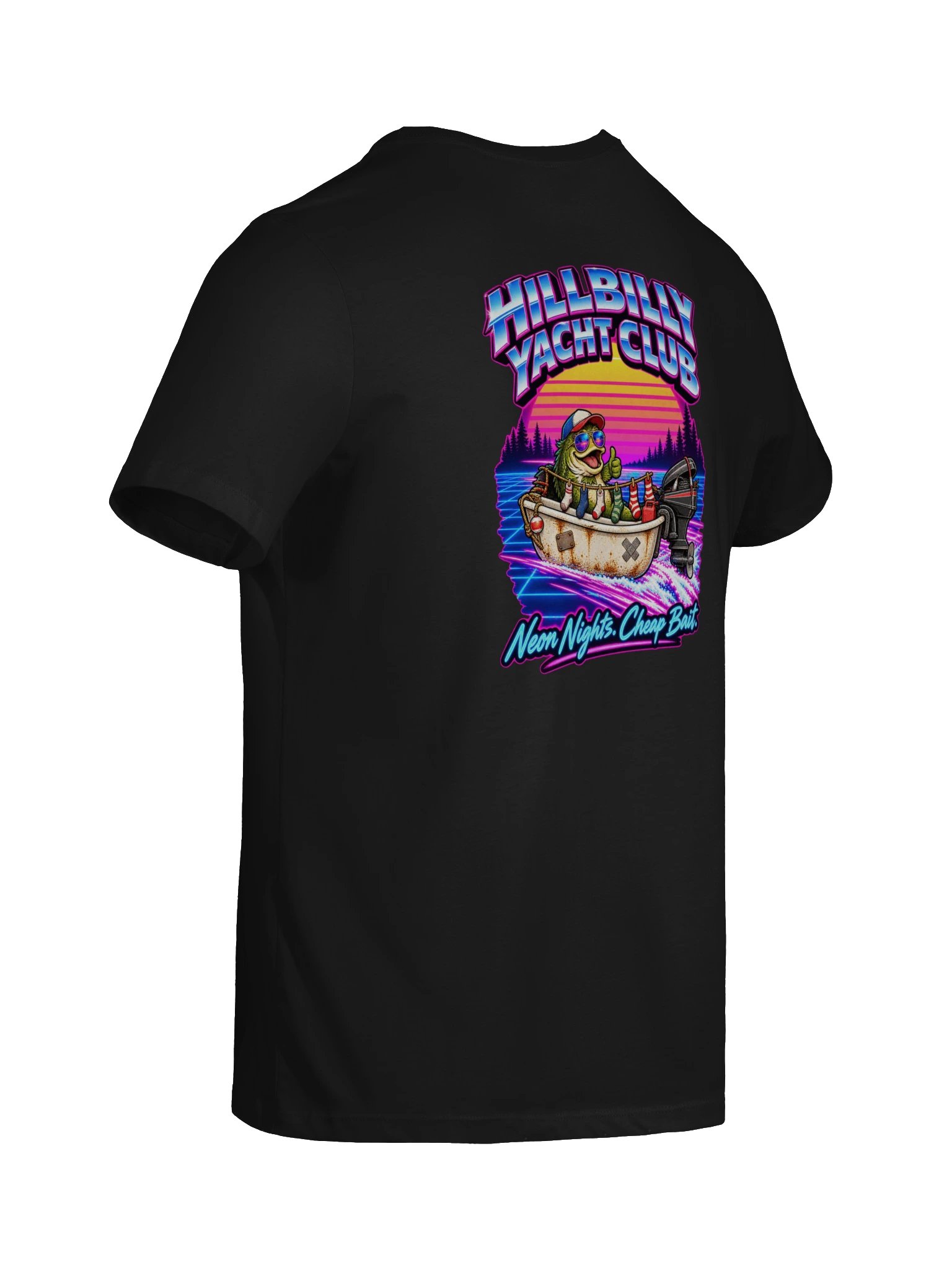 Neon Nights Cheap Bait - Tub Wave - Women's Relaxed Tee product image (19)