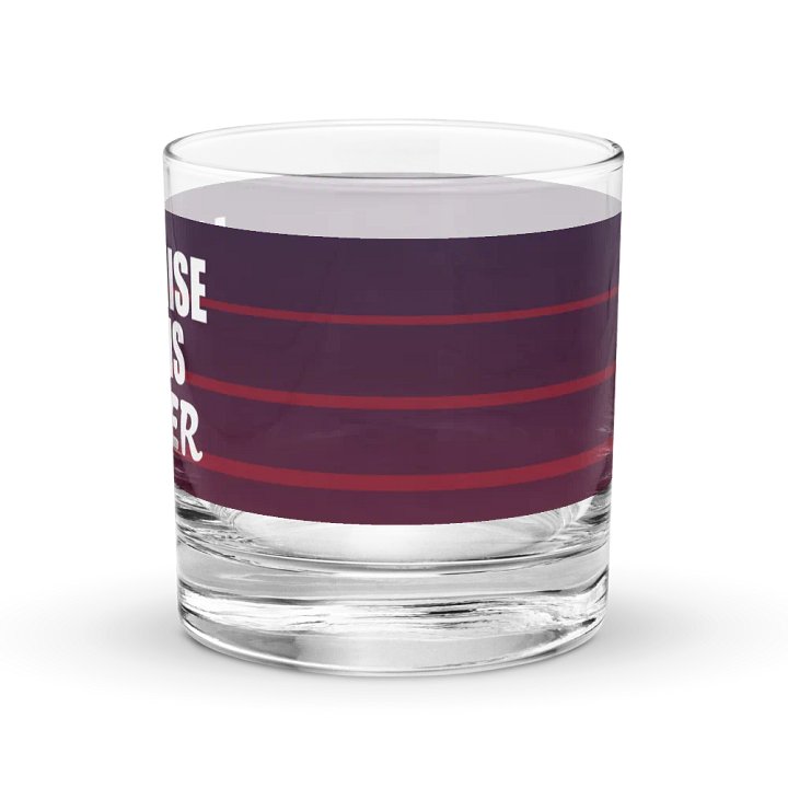 Totally Water Drinking Glass product image (2)