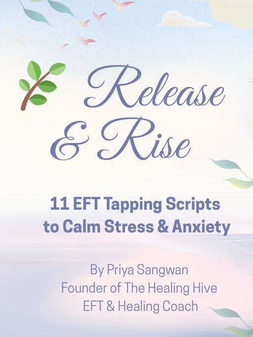 Release & Rise: 11 EFT Tapping Scripts to Calm Stress & Anxiety product image (1)