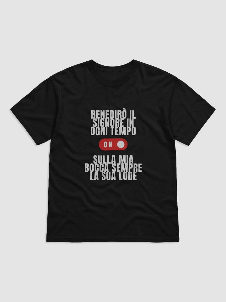 T-shirt (Benedirò - scritta bianca) product image (1)