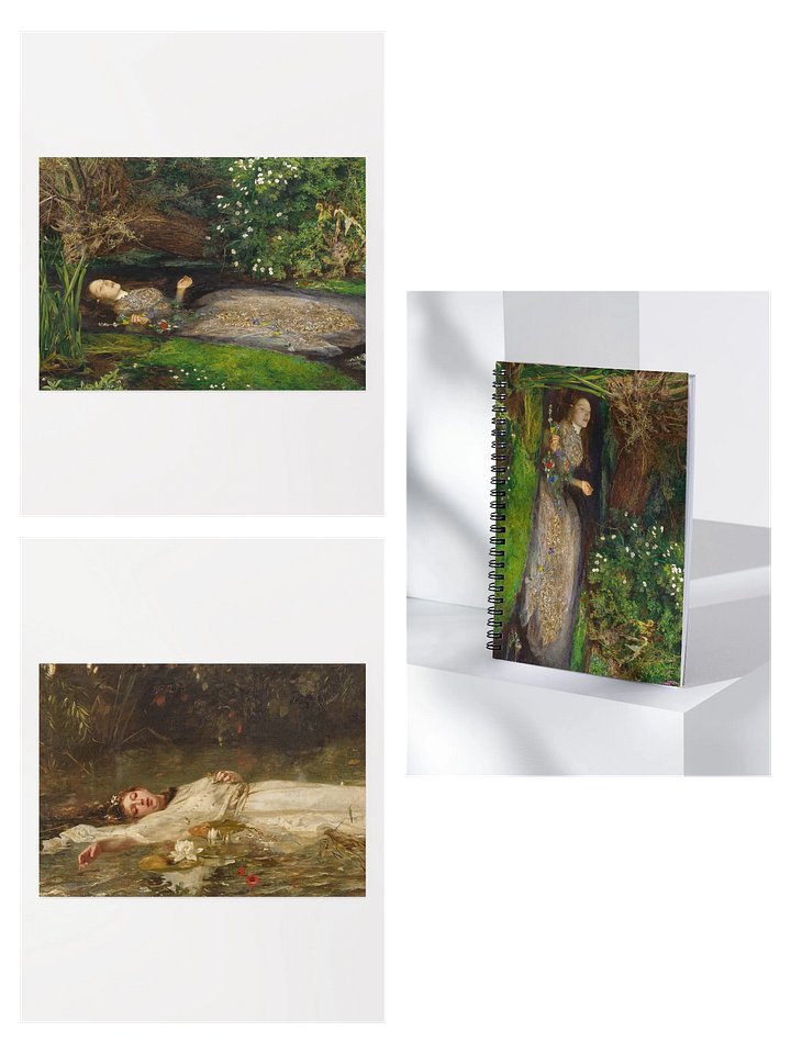 Ophelia Posters and Notebook Bundle product image (1)