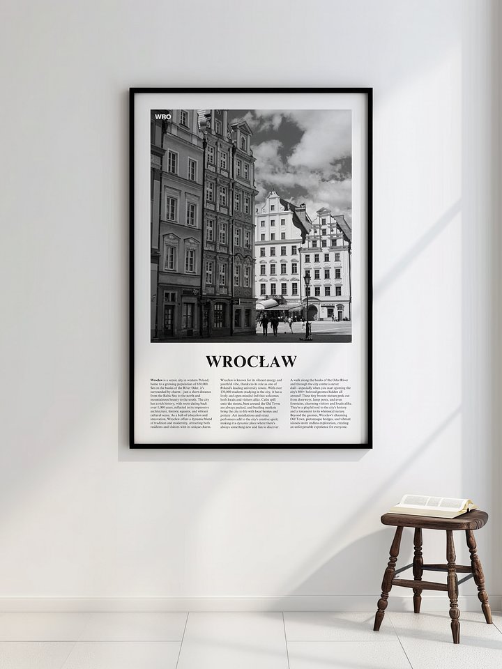 Wroclaw 01 Newspaper Poster product image (2)