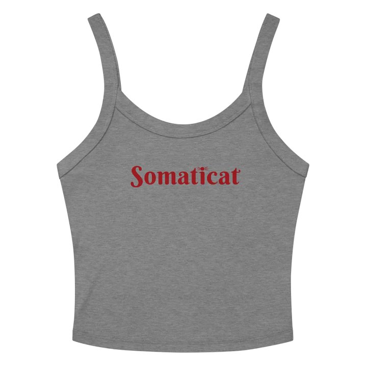 Somaticat Women's Micro-Rib Tank Top product image (2)