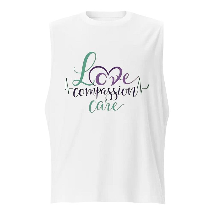 Compassion ECG Love Muscle Tank product image (1)