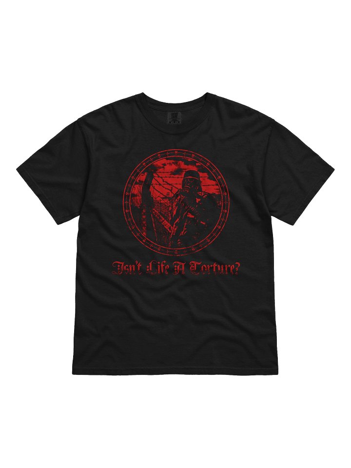 "TORTURE" TSHIRT BACKPRINT RED product image (1)