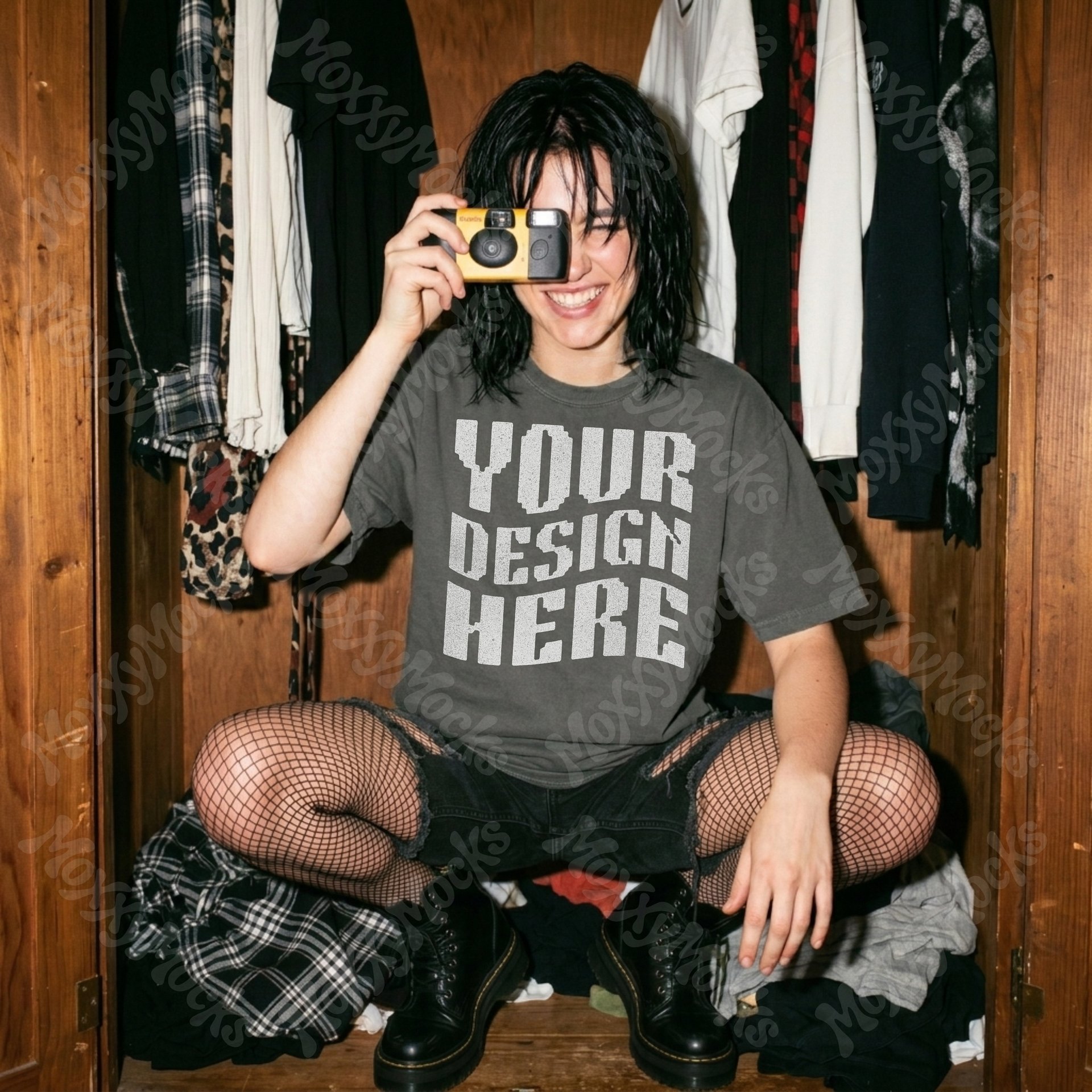 Grunge, Punk Rock Comfort Colors 1717 Mockup Bundle product image (3)