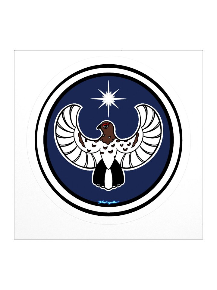 Willow Ptarmigan- Resistance. AK. (sticker) product image (1)