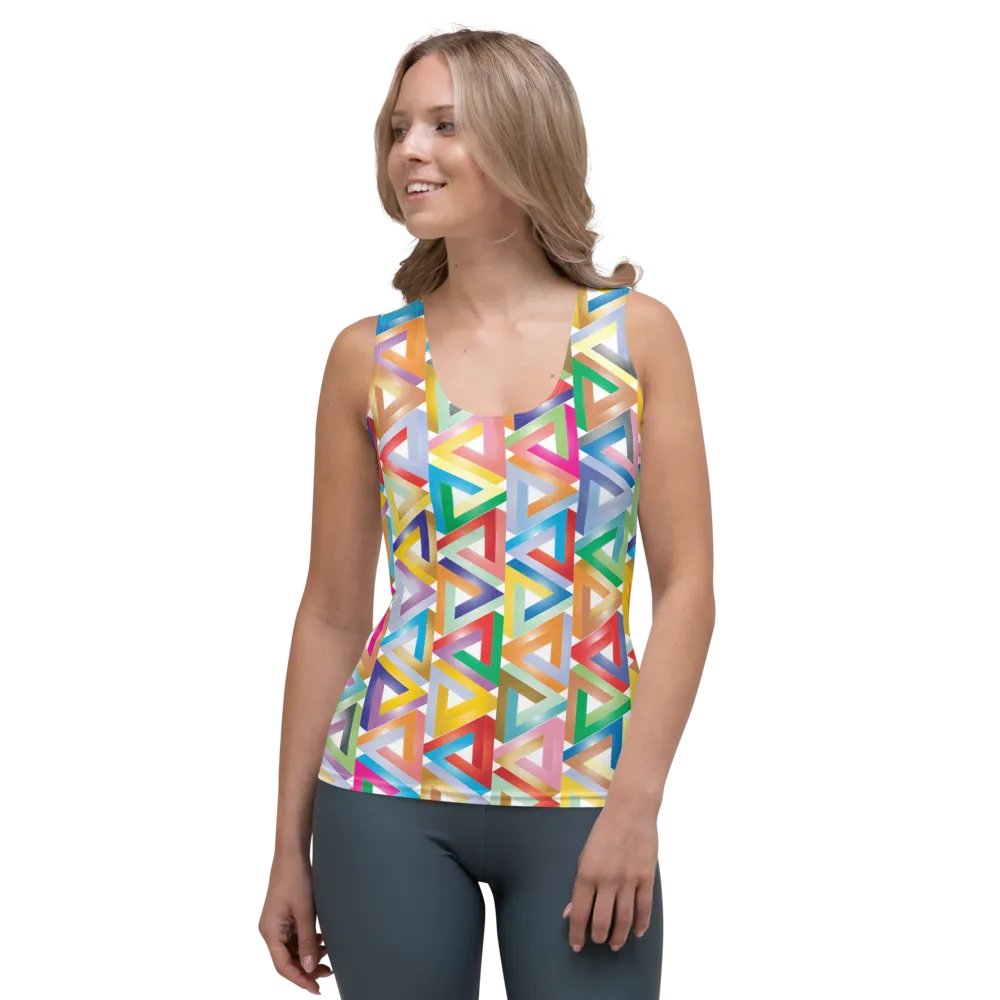 Rainbow Triangles Tank Top product image (1)