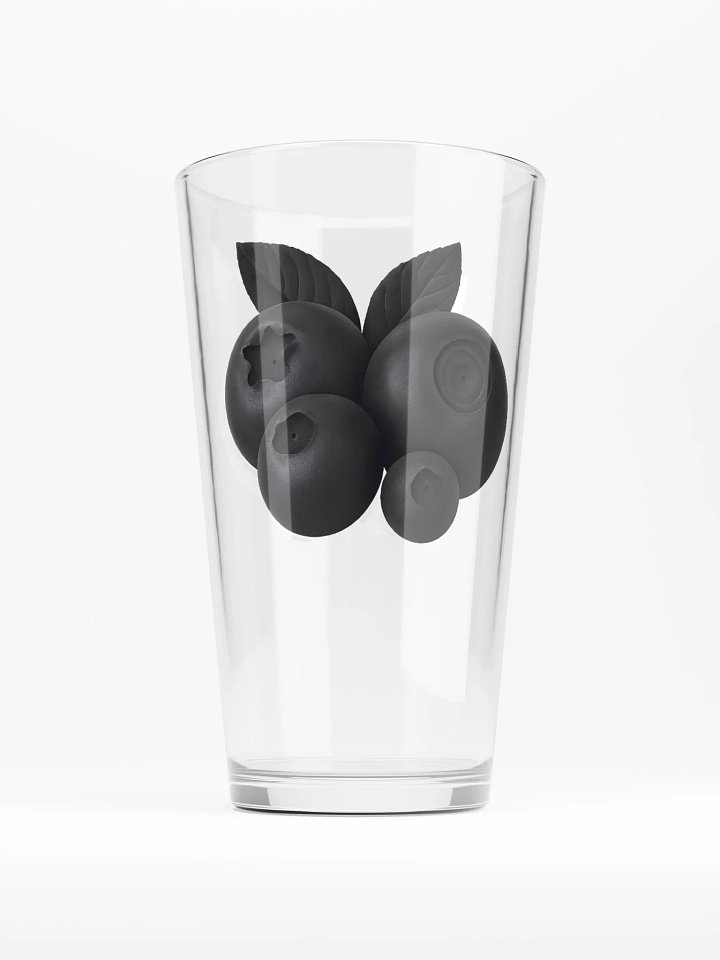 Black Blueberries Pint Glass product image (1)