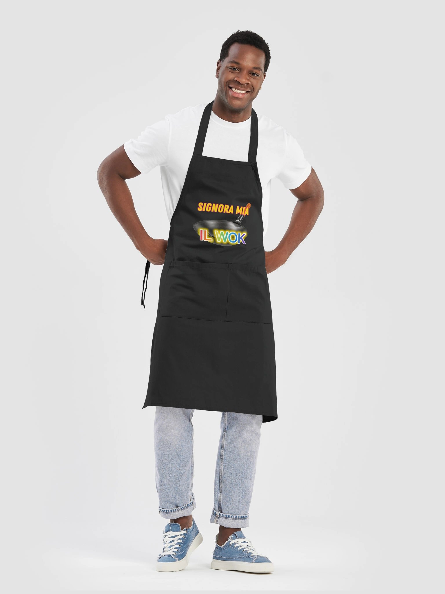 Grembiule da cucina “Signora mia il Wok” Culture Wars product image (7)