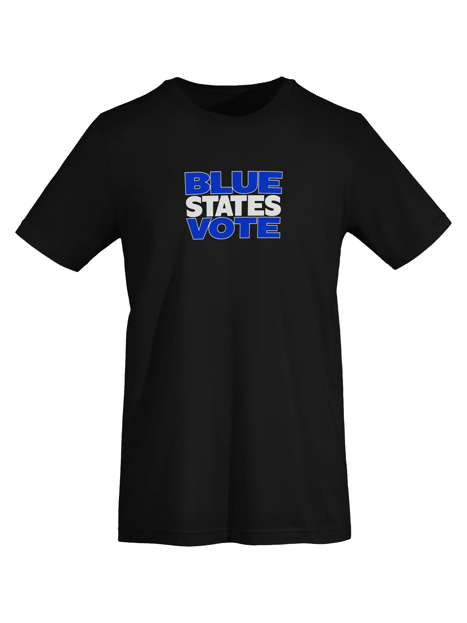 Blue States Vote Tee - Black product image (5)