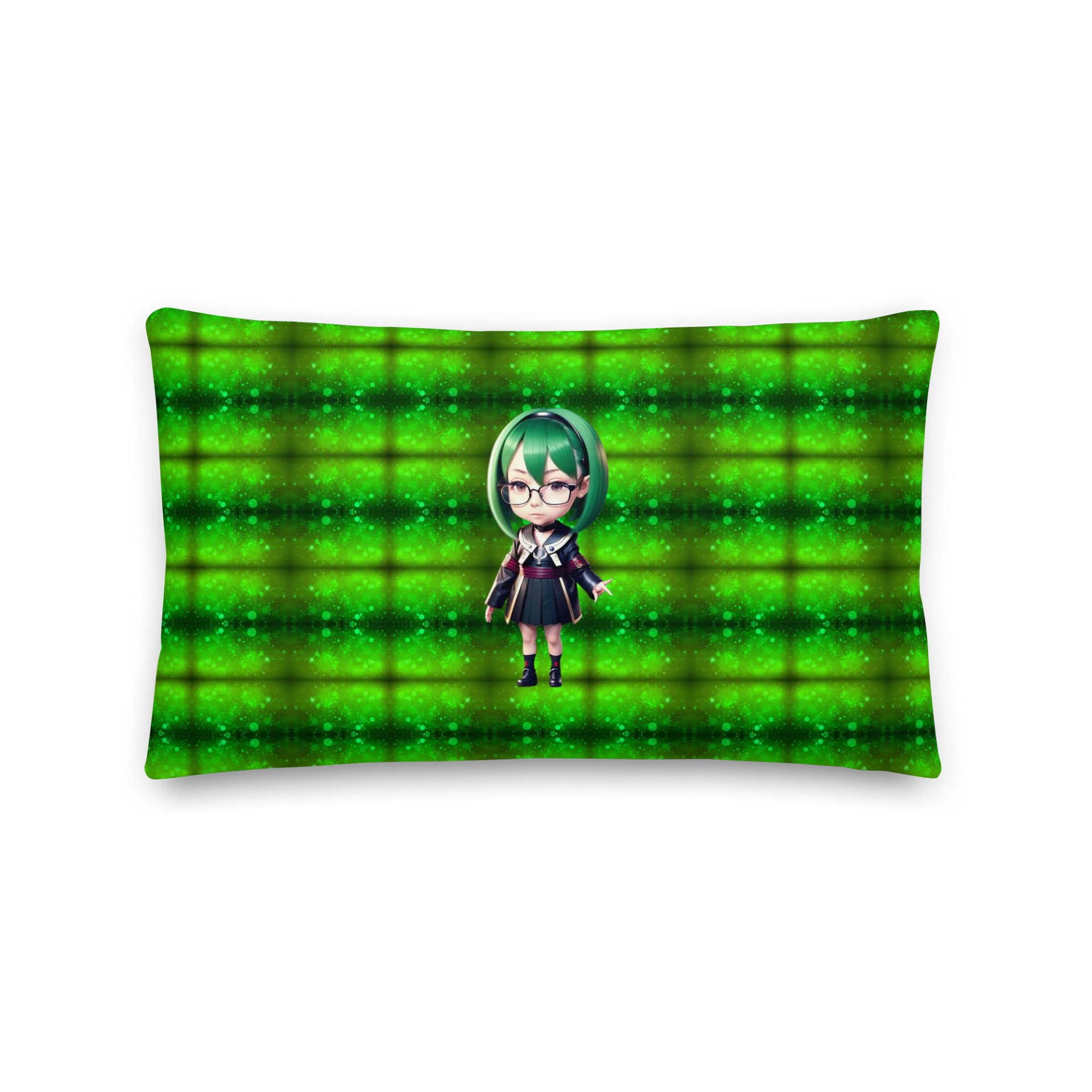 (Green CHIBI) K Pillow product image (1)