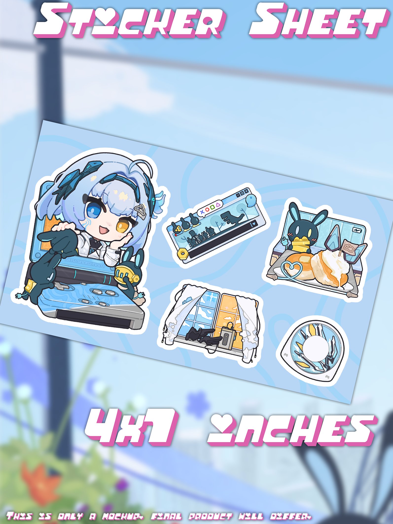 Sayu Sincronisity Birthday 2025 Sticker Sheet product image (1)