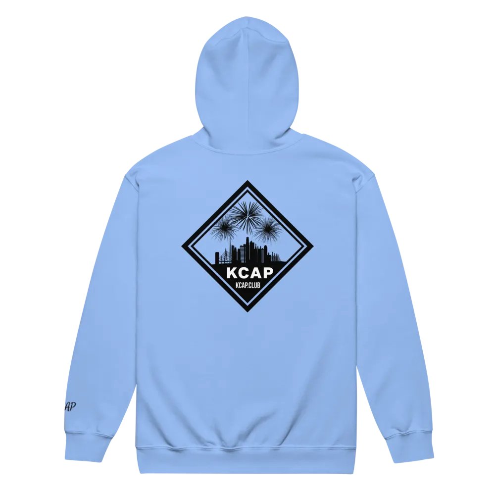 Zip Up Hoodie - Black Logo product image (4)