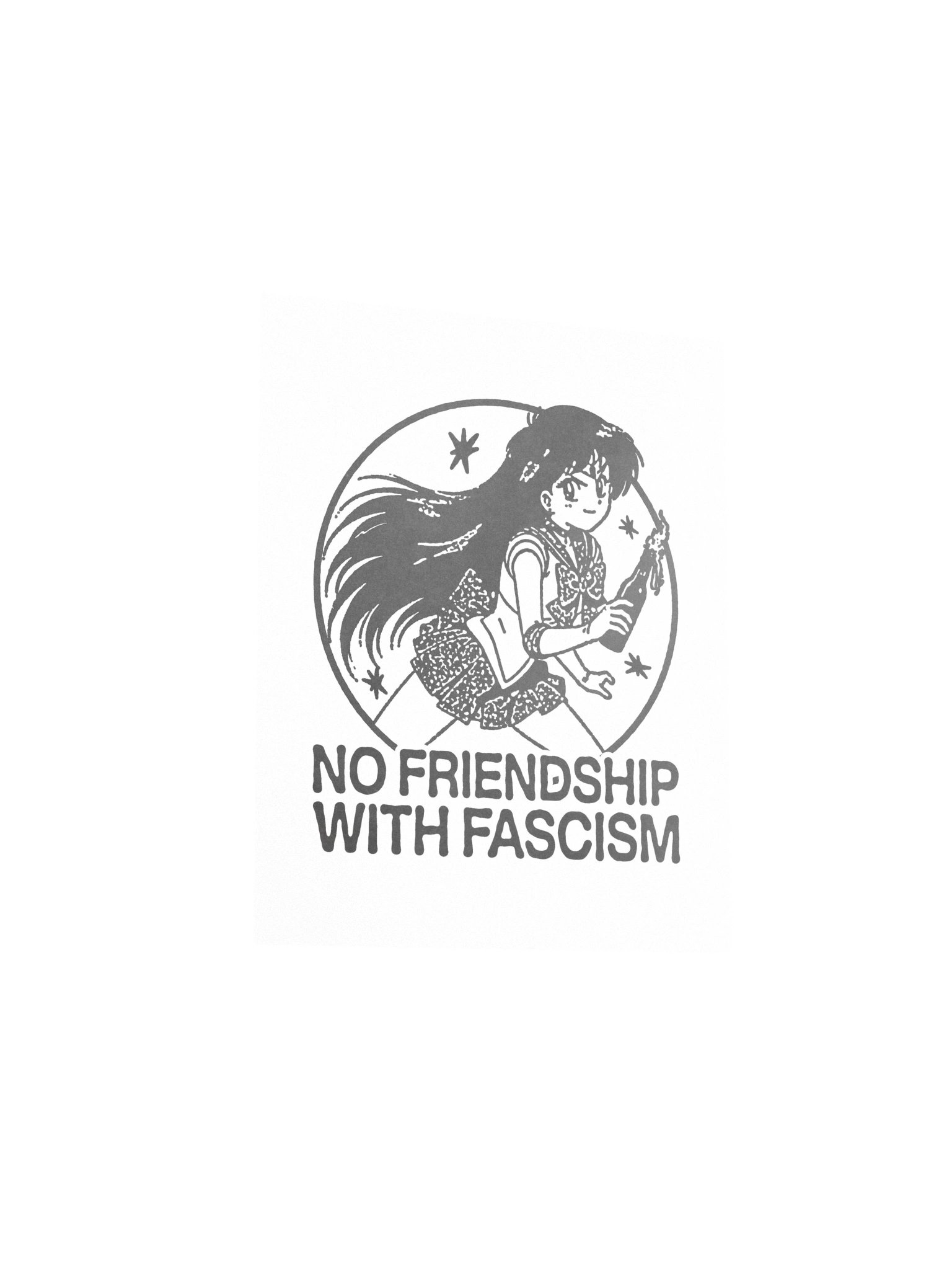 NO FRIENDS ! Art Print. product image (3)