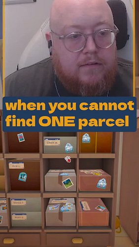 The eternal struggle of cosy management games: so many boxes, so little
labelling. Full episode on YouTube, link in bio. #coz...