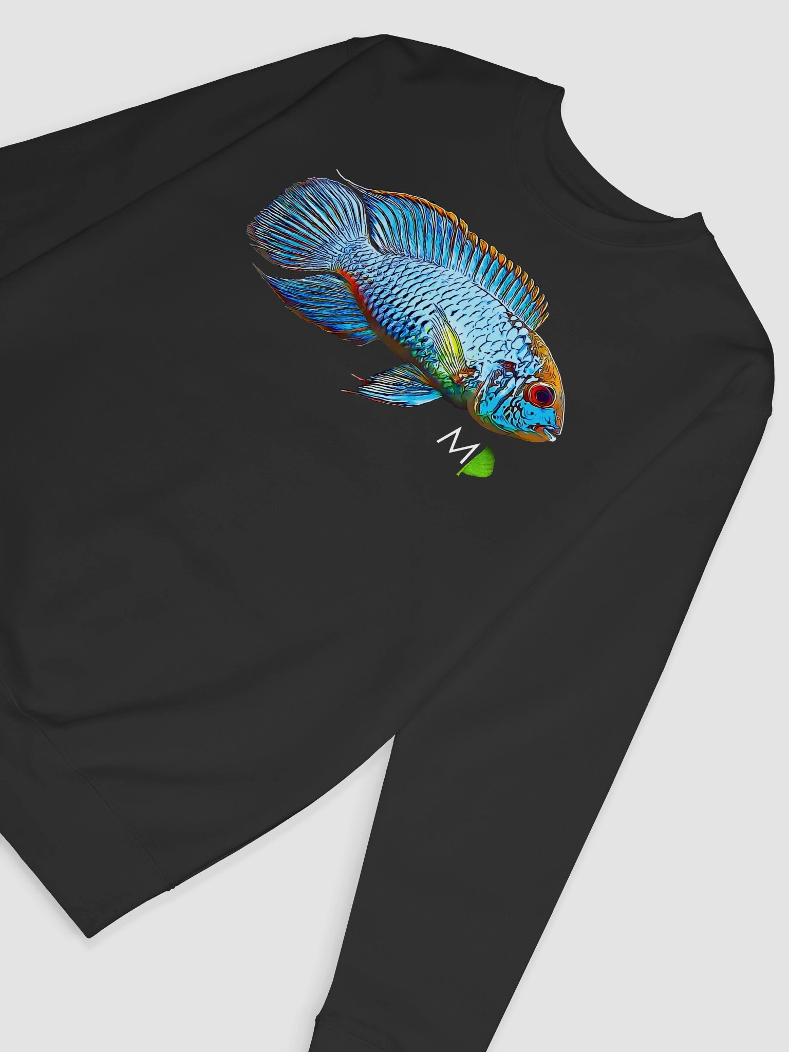 OG Electric Blue Acara FRONT PRINT Sweatshirt product image (3)