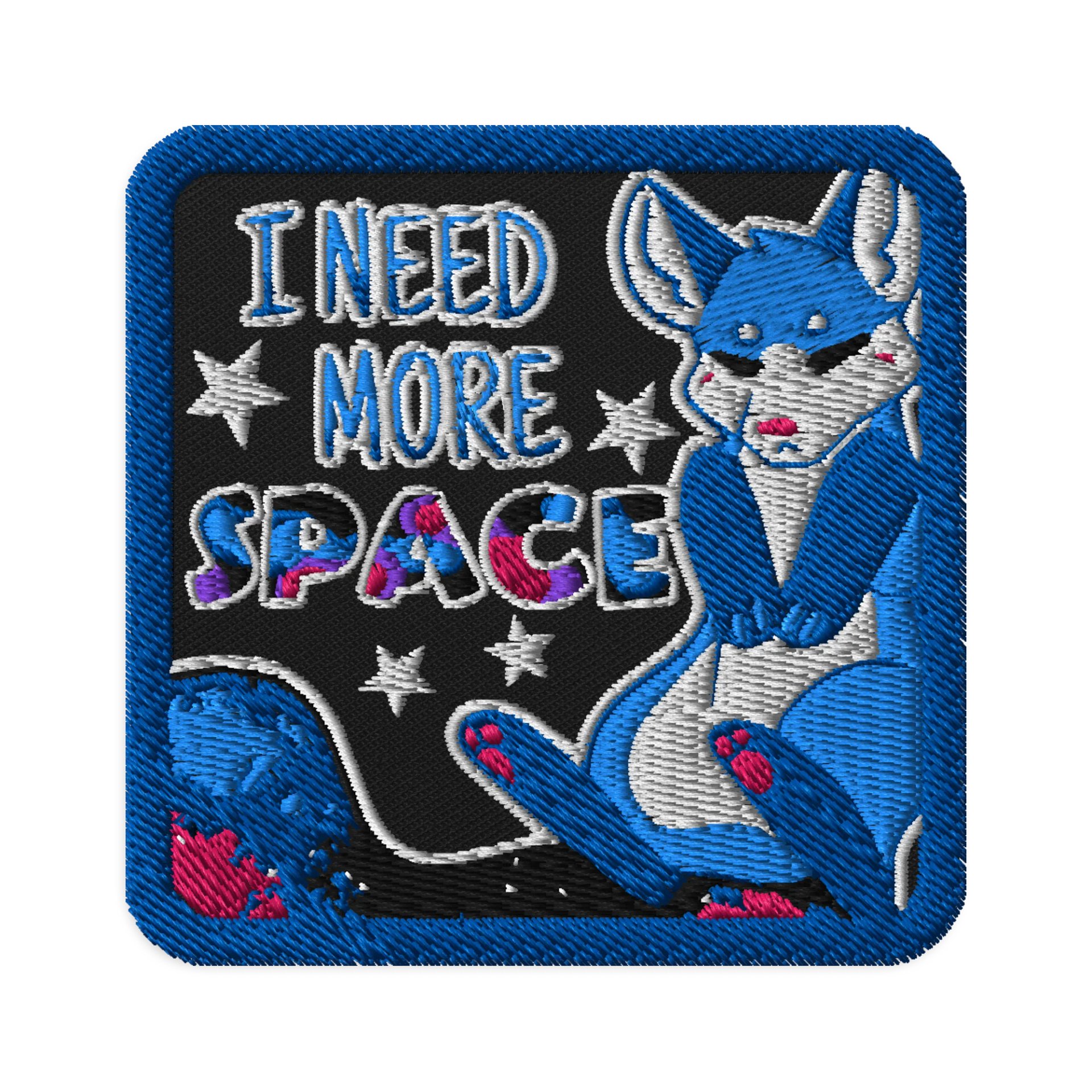 I need more SPACE Patch product image (1)