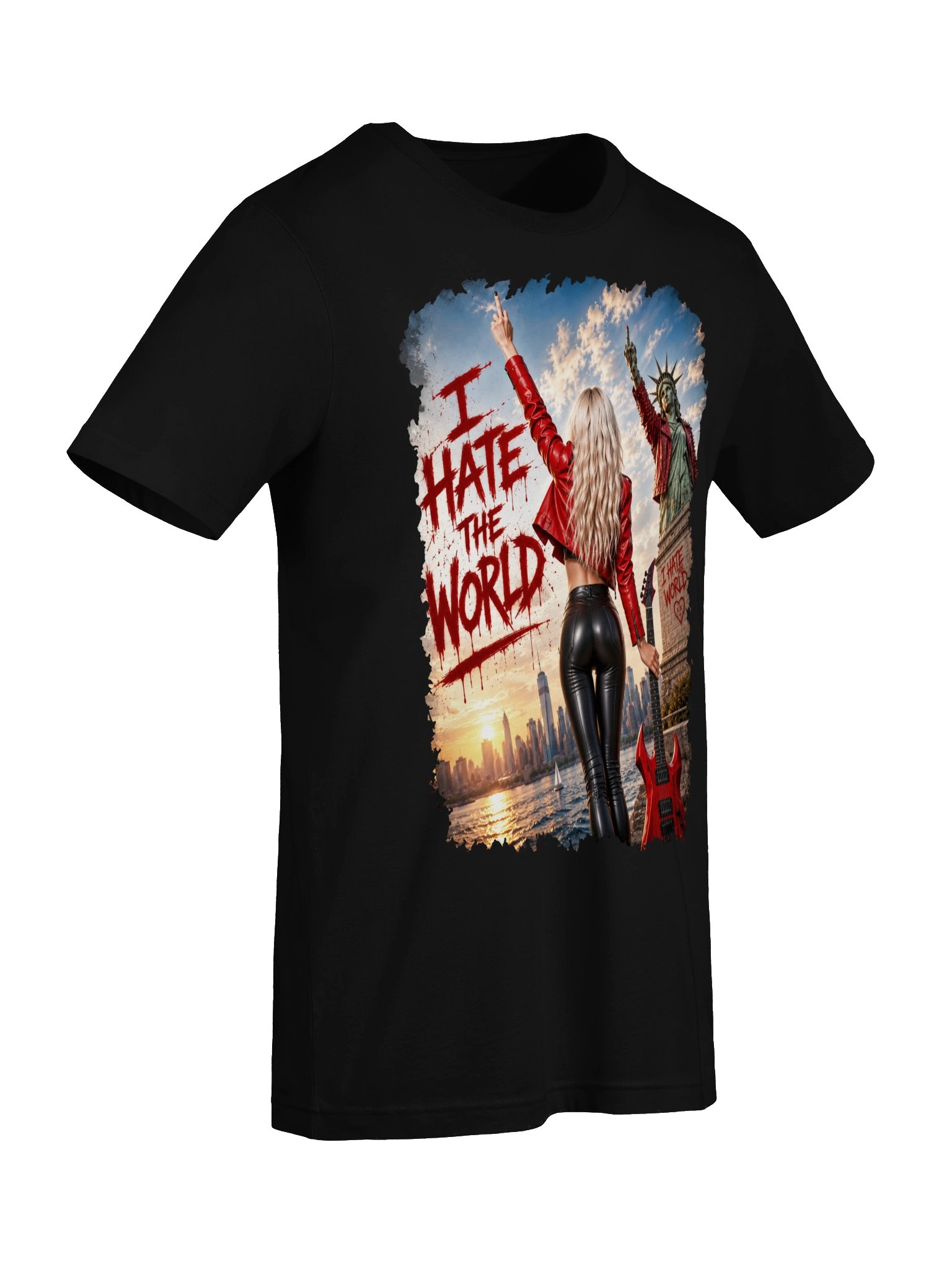 Aurora Luna Winterstar - I Hate The World - T-SHIRT product image (51)