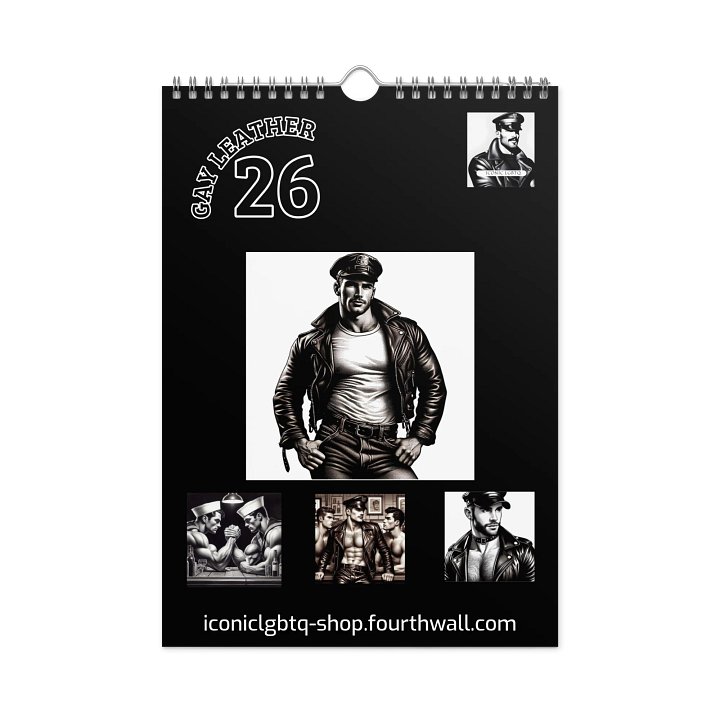 Daddy Days: 2026 Calendar of Leather, Lust & Legacy product image (1)