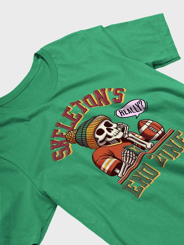 Skeletons End Zone Football T-Shirt product image (2)