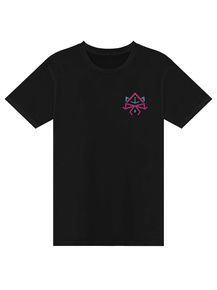 Arcadia Tee [Black; Pink Logo] product image (1)